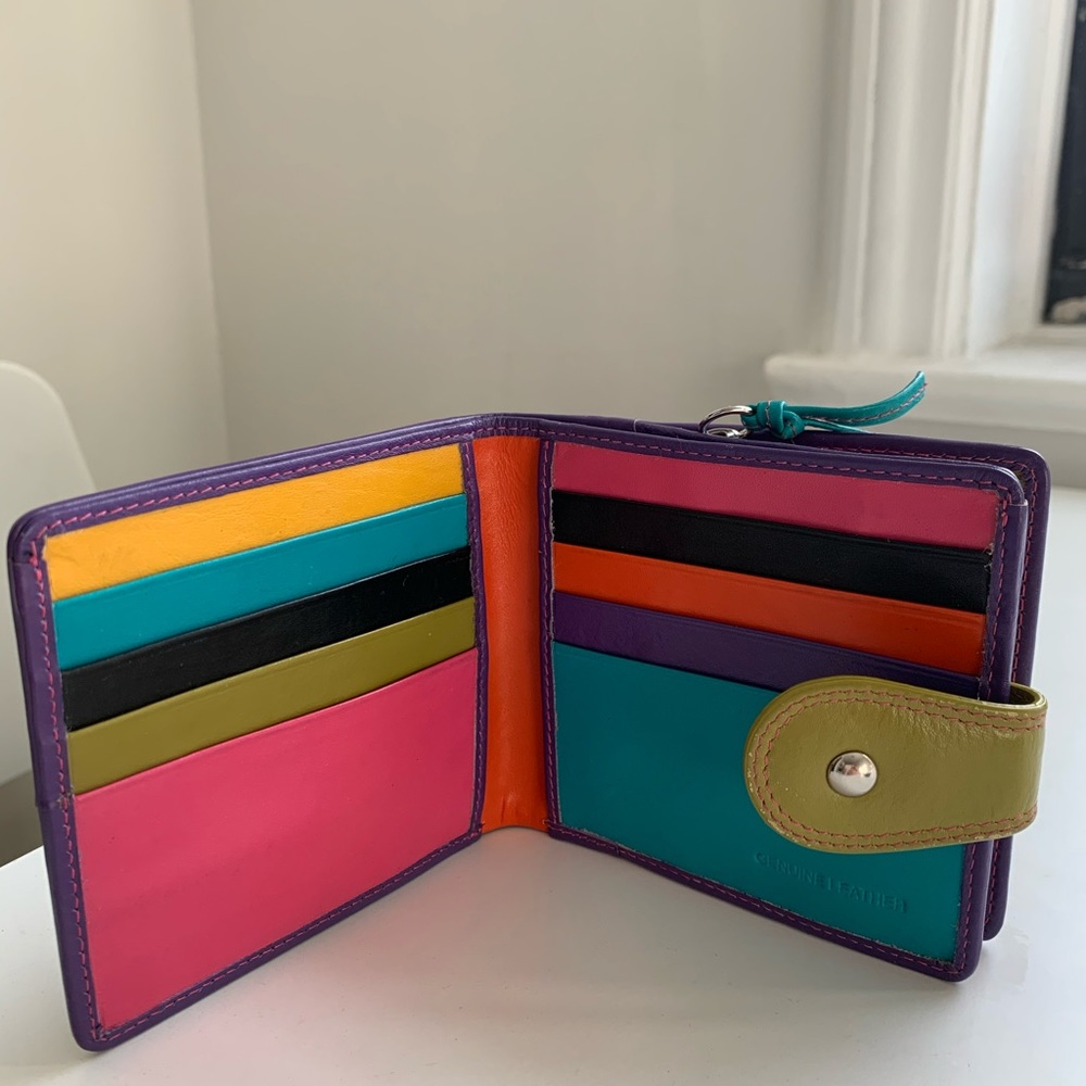 Tano Genuine Leather Colorful Wallet